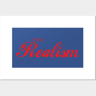 ENJOY REALISM Posters and Art